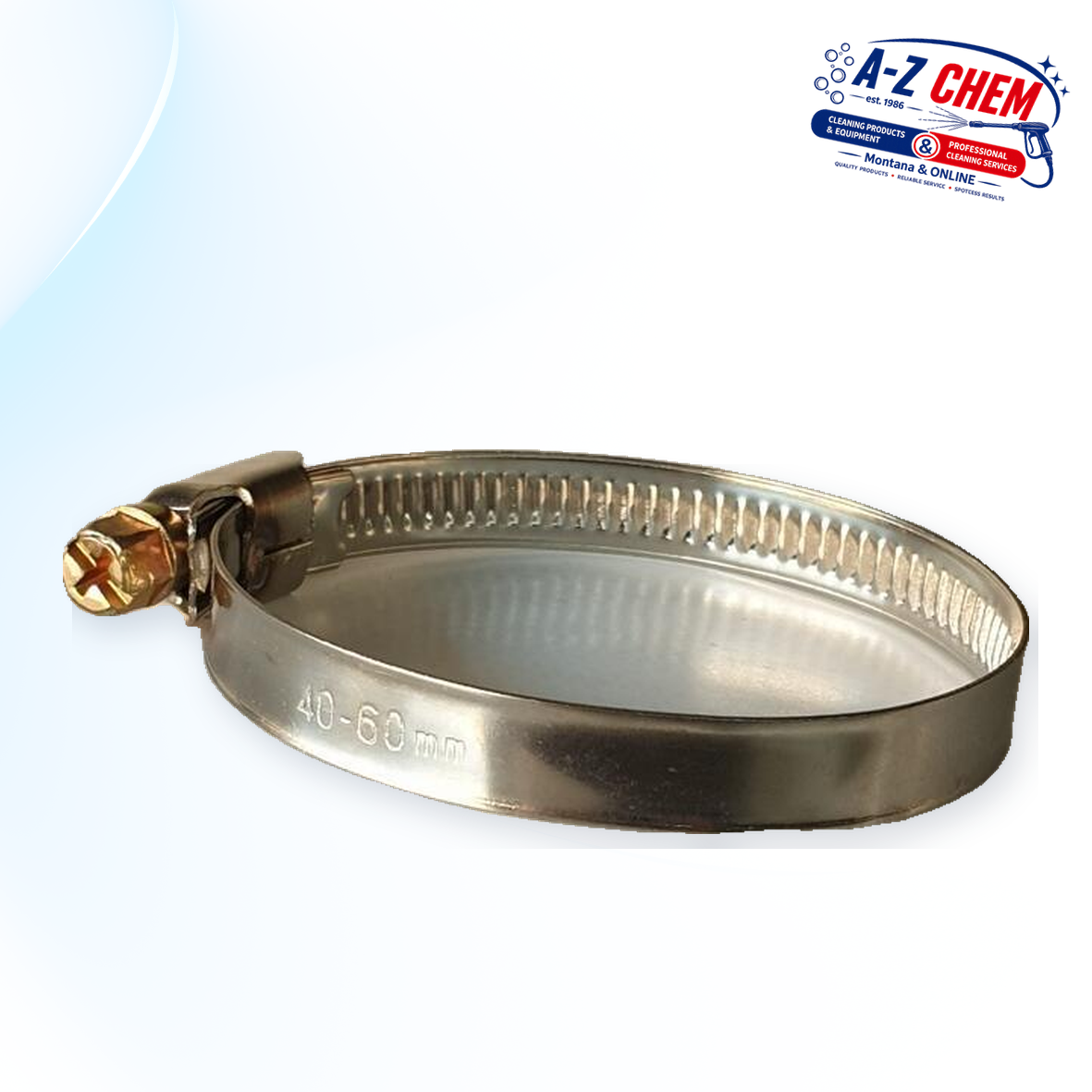 Clamp 50mm Used in the Carpet Machine - product detail view 2 - A-Z Chem South Africa