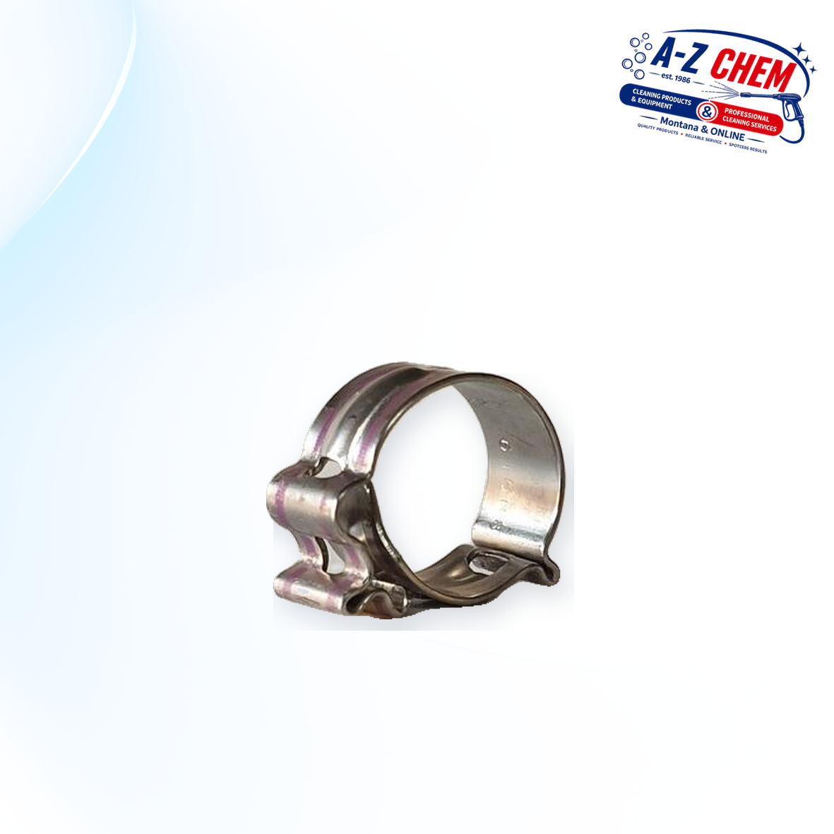 Clamp 6mm Used in the Pipes of the Carpet Machine - main product view - A-Z Chem South Africa