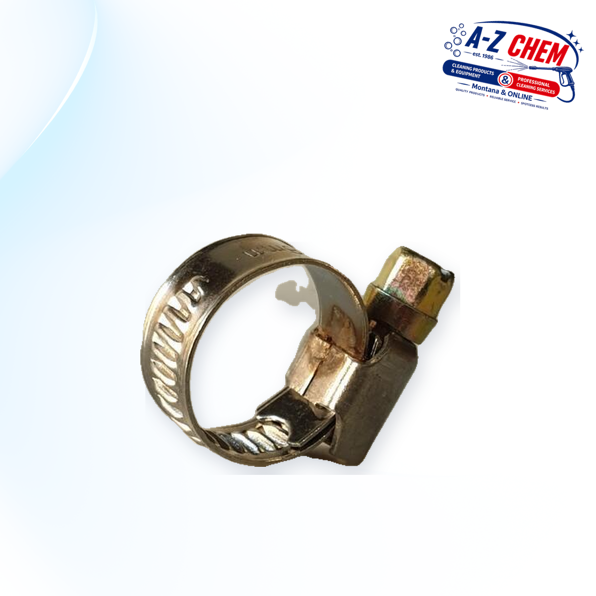 Clamp 6mm Used on the Pipes of the Carpet Machine - main product view - A-Z Chem South Africa