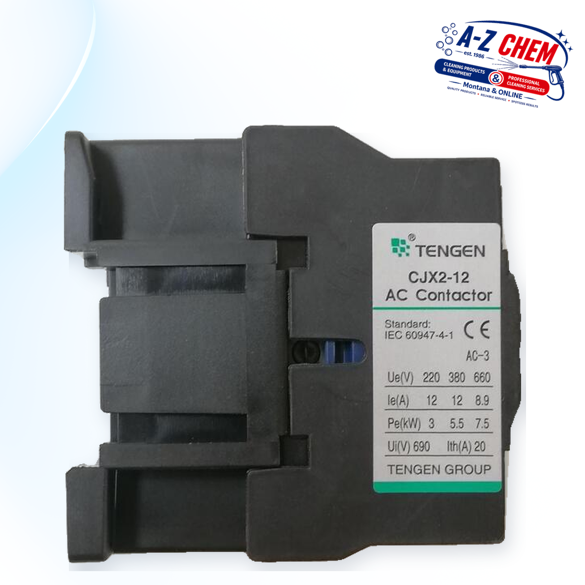 Contactor for 4kW High Pressure Machine - product detail view 3 - A-Z Chem South Africa
