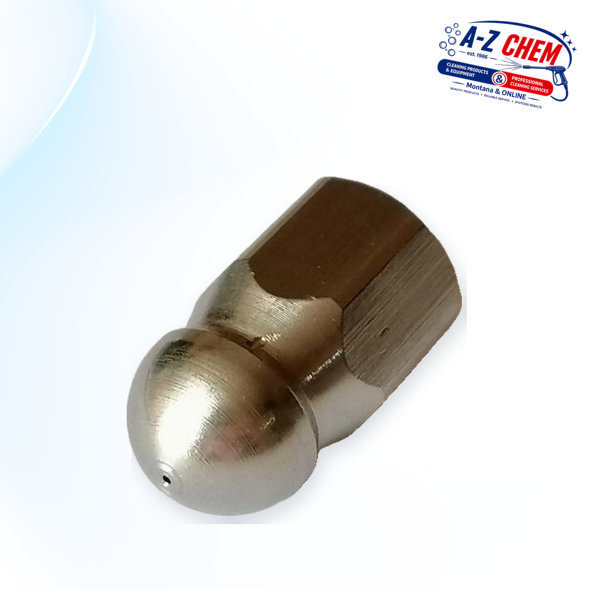 Drain Cleaning High-Pressure Nozzle - product detail view 2 - A-Z Chem South Africa