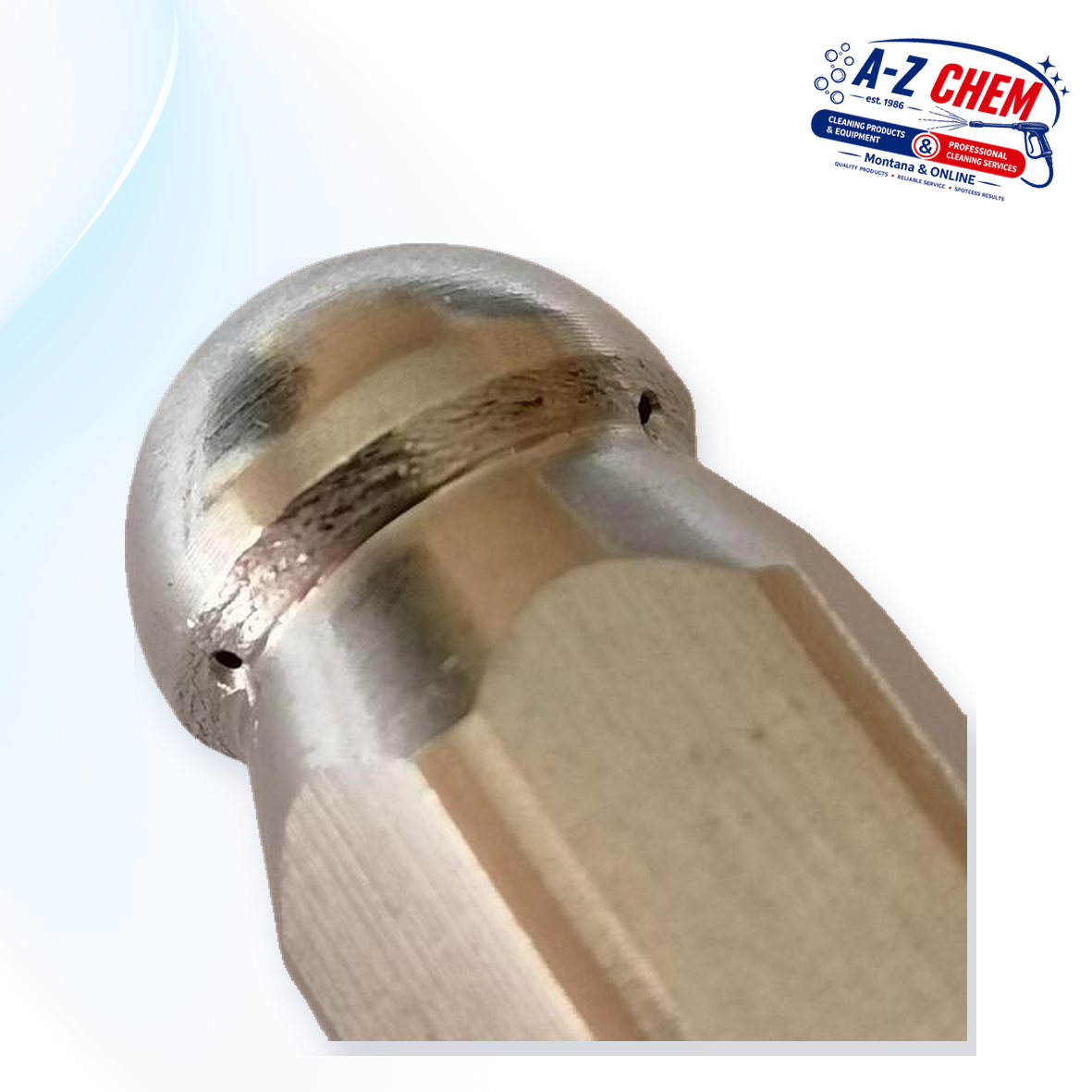 Drain Cleaning High-Pressure Nozzle - product detail view 4 - A-Z Chem South Africa