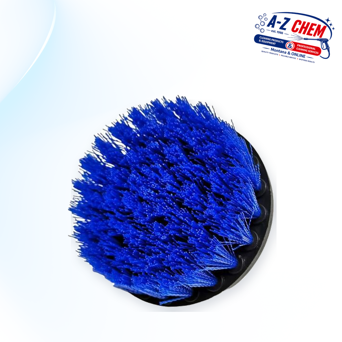 Drill Brush Set with 4 Different Pieces - Carpet Cleaning Machine Accessory - product detail view 4 - A-Z Chem South Africa