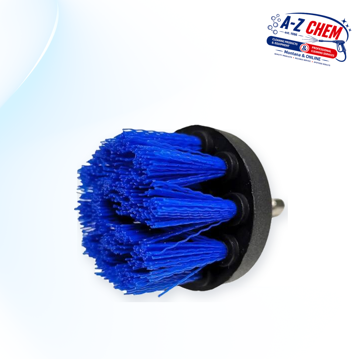 Drill Brush Set with 4 Different Pieces - Carpet Cleaning Machine Accessory - product detail view 6 - A-Z Chem South Africa