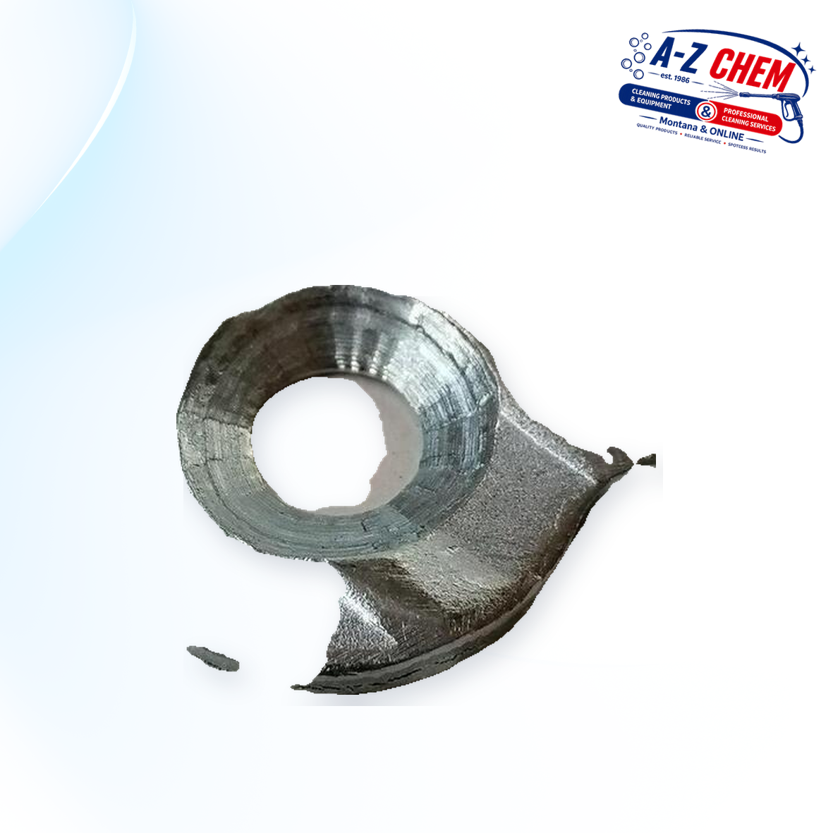 Drive Plate for the Metal Catchplate of the Scrubbing Machine - Floor Cleaning Machine Part - product detail view 4 - A-Z Chem South Africa