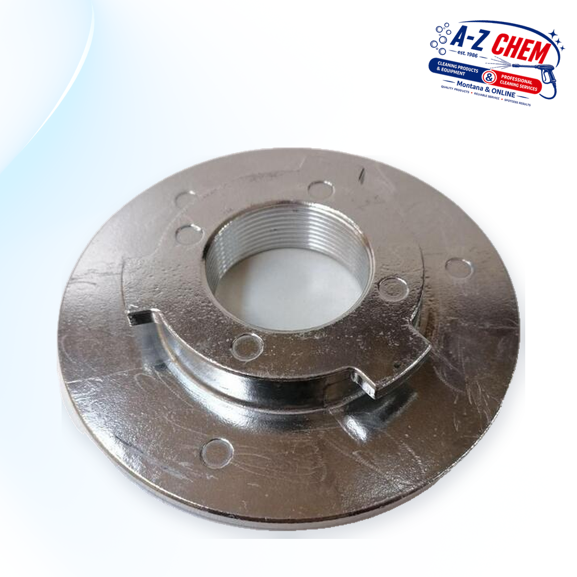 Drive Plate for the Plastic Catchplate of the Scrubbing Machine - Floor Cleaning Machine Part - main product view - A-Z Chem South Africa