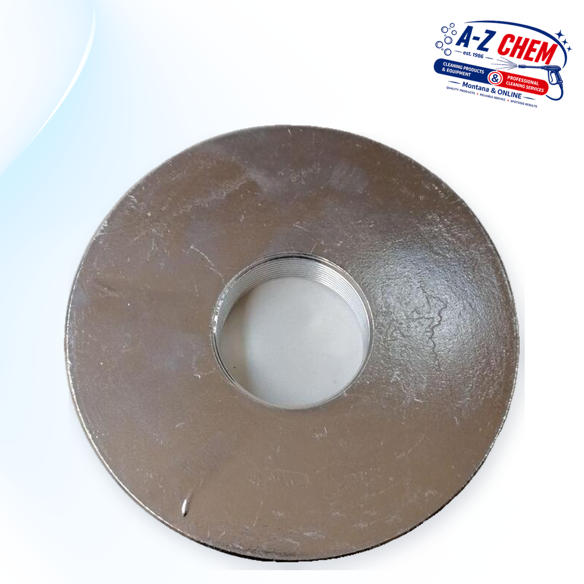 Drive Plate for the Plastic Catchplate of the Scrubbing Machine - Floor Cleaning Machine Part - product detail view 4 - A-Z Chem South Africa