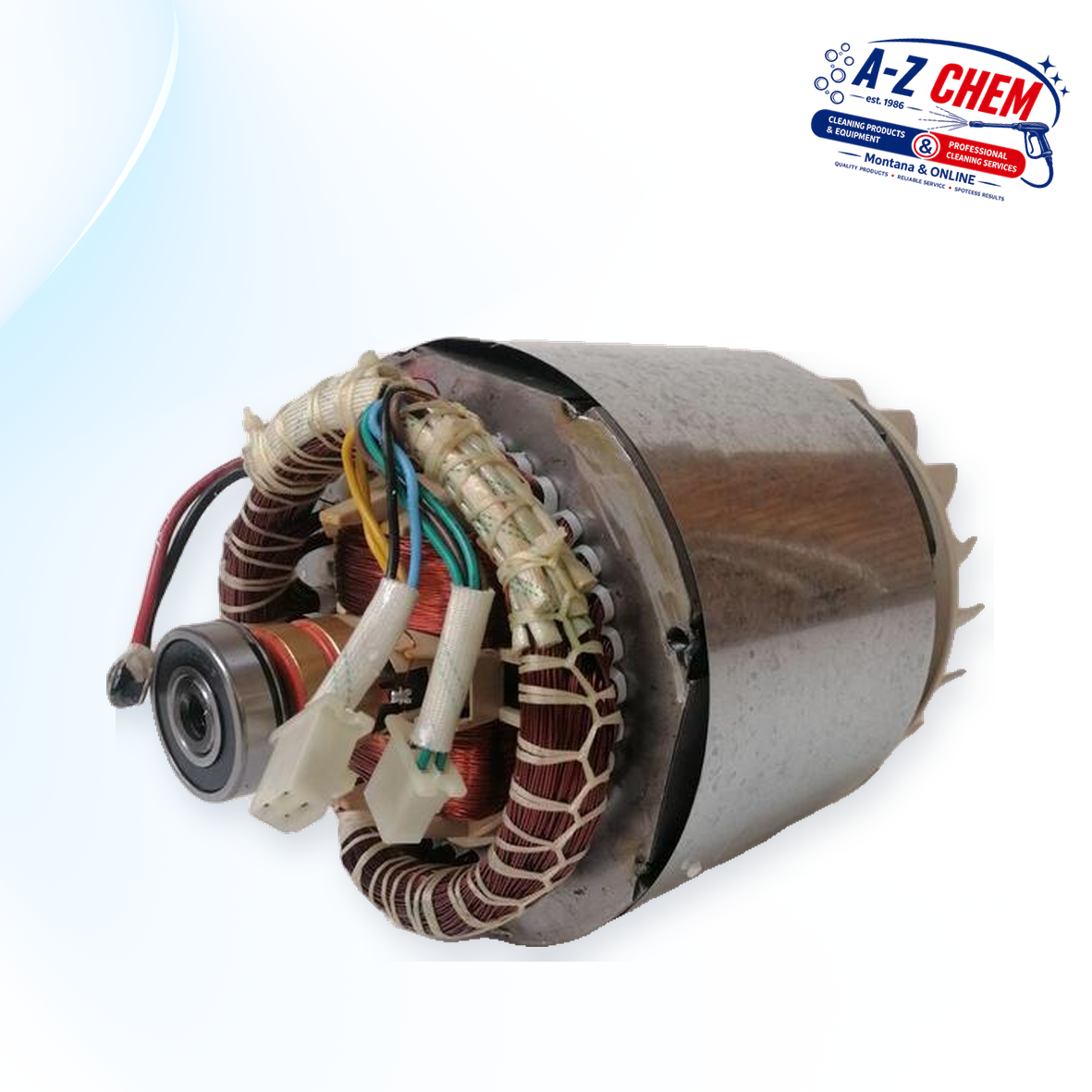 Dynamo for a 5kW Petrol Generator - High-Pressure Cleaner Part - main product view - A-Z Chem South Africa