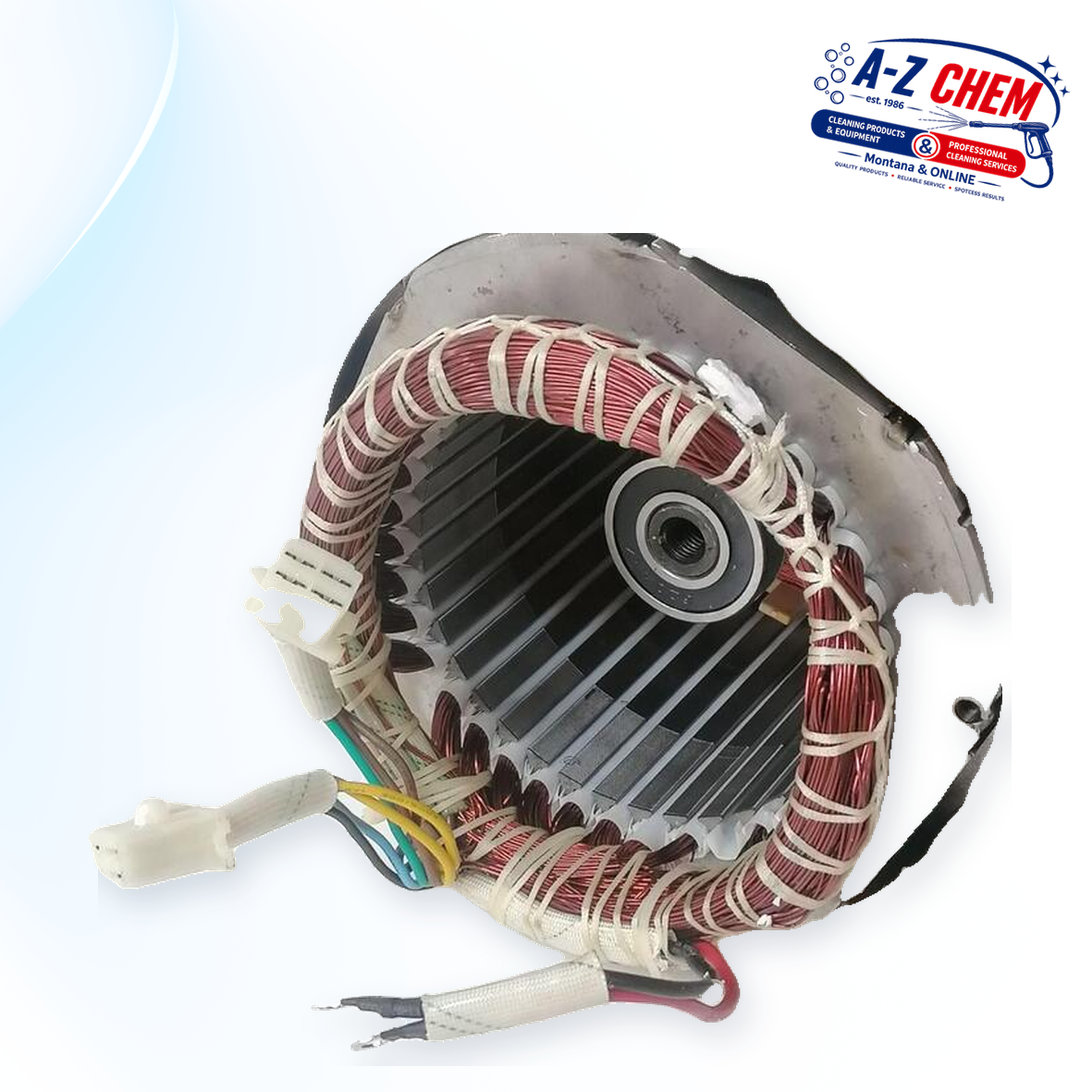Dynamo for a 5kW Petrol Generator - High-Pressure Cleaner Part - product detail view 4 - A-Z Chem South Africa