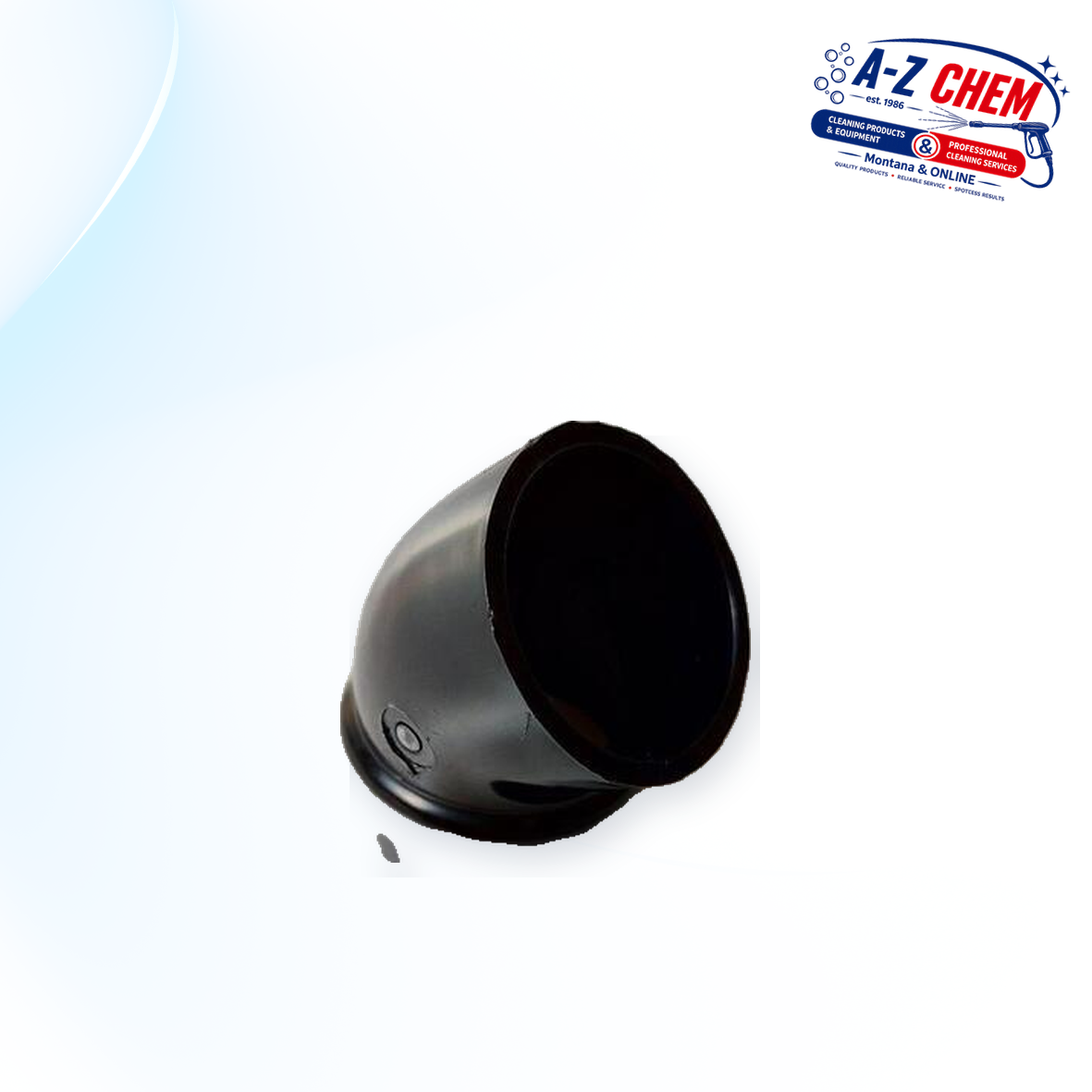 Elbow for the Drain Valve - Carpet Cleaning Machine Part - main product view - A-Z Chem South Africa