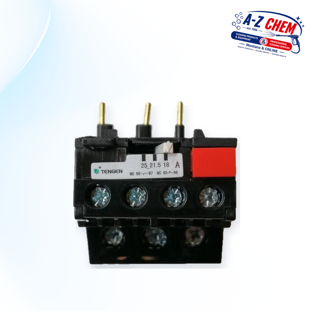 Electrical Overload for the 2.2kW / 3.0kW High-pressure Machines - product detail view 2 - A-Z Chem South Africa