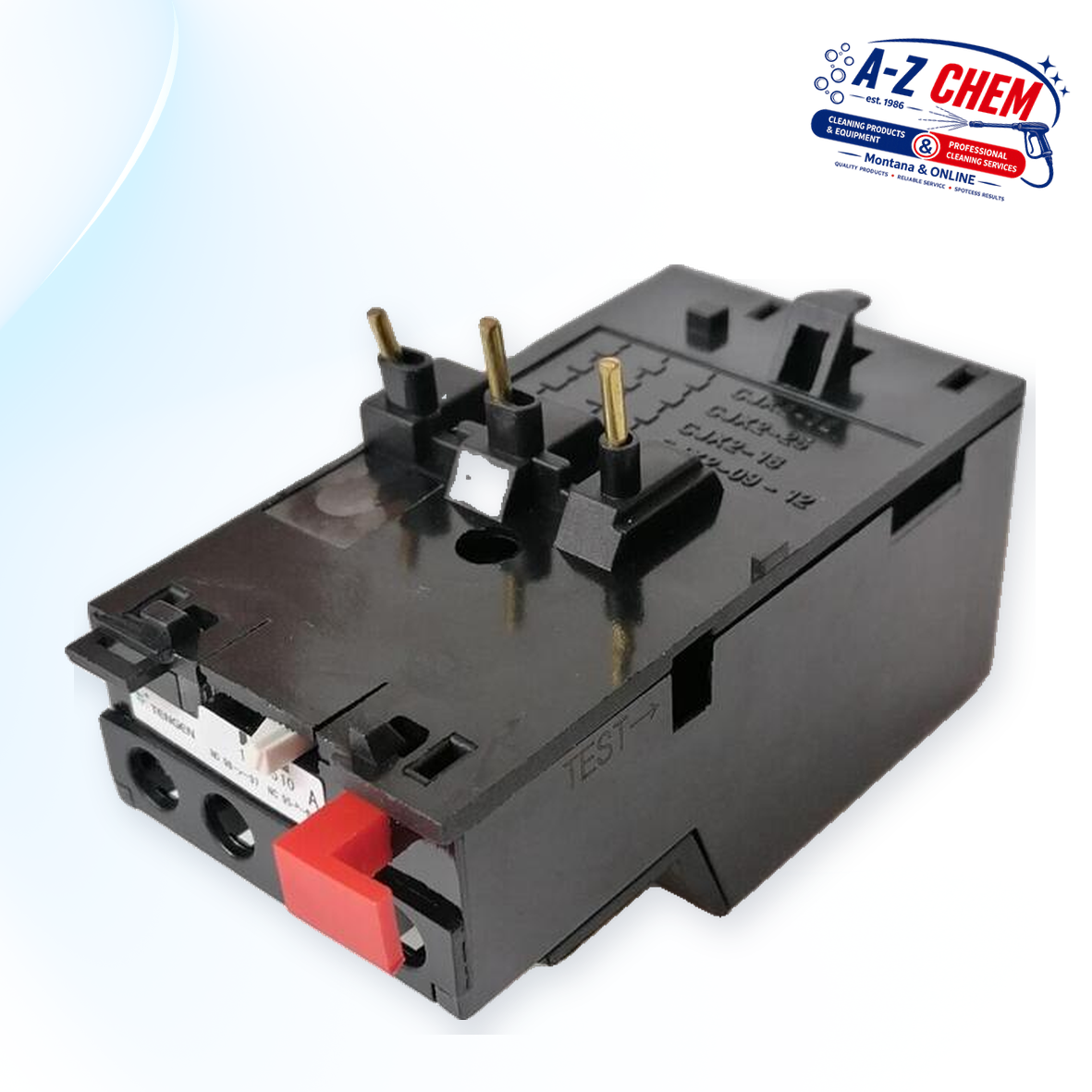 Electrical Overload for the 5.5kW / 7.5kW High-pressure Machines - main product view - A-Z Chem South Africa