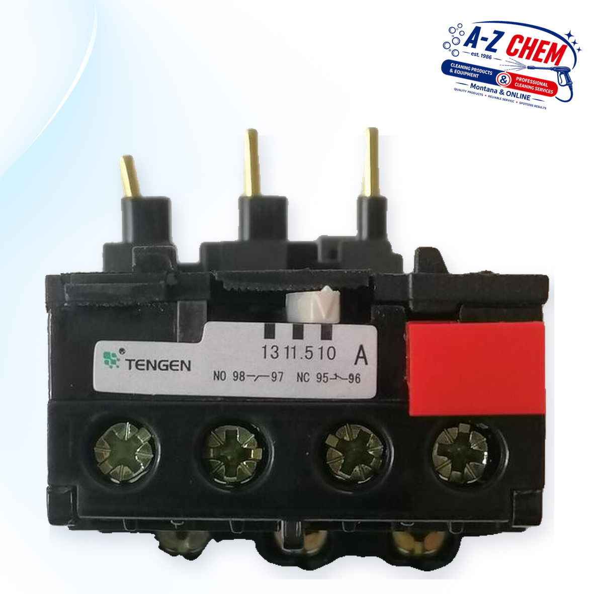 Electrical Overload for the 5.5kW / 7.5kW High-pressure Machines - product detail view 2 - A-Z Chem South Africa