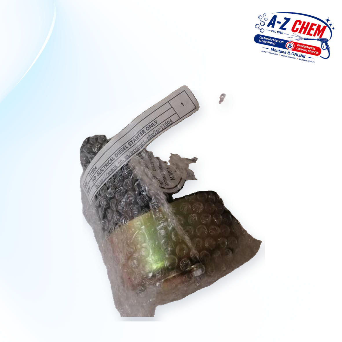 Electrical Starter for the 10HP Diesel Engine - High-Pressure Cleaner Part - product detail view 6 - A-Z Chem South Africa