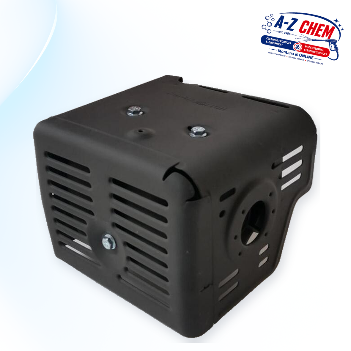 Exhaust for the 13HP Petrol Engine - High-Pressure Cleaner Part - main product view - A-Z Chem South Africa