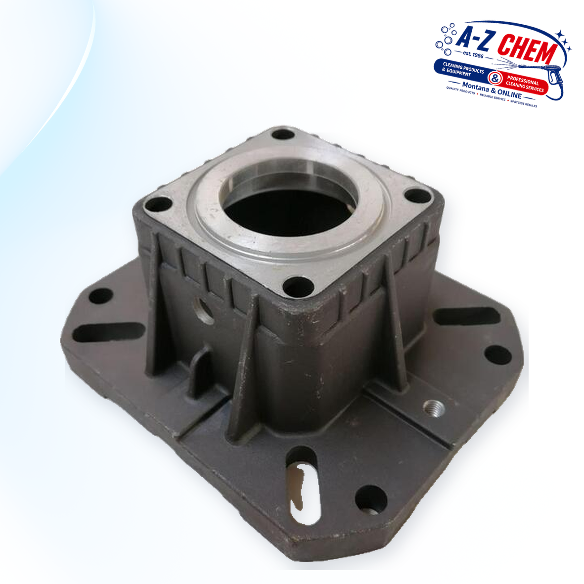 Flange for the 10HP Diesel High-pressure Pumps - main product view - A-Z Chem South Africa