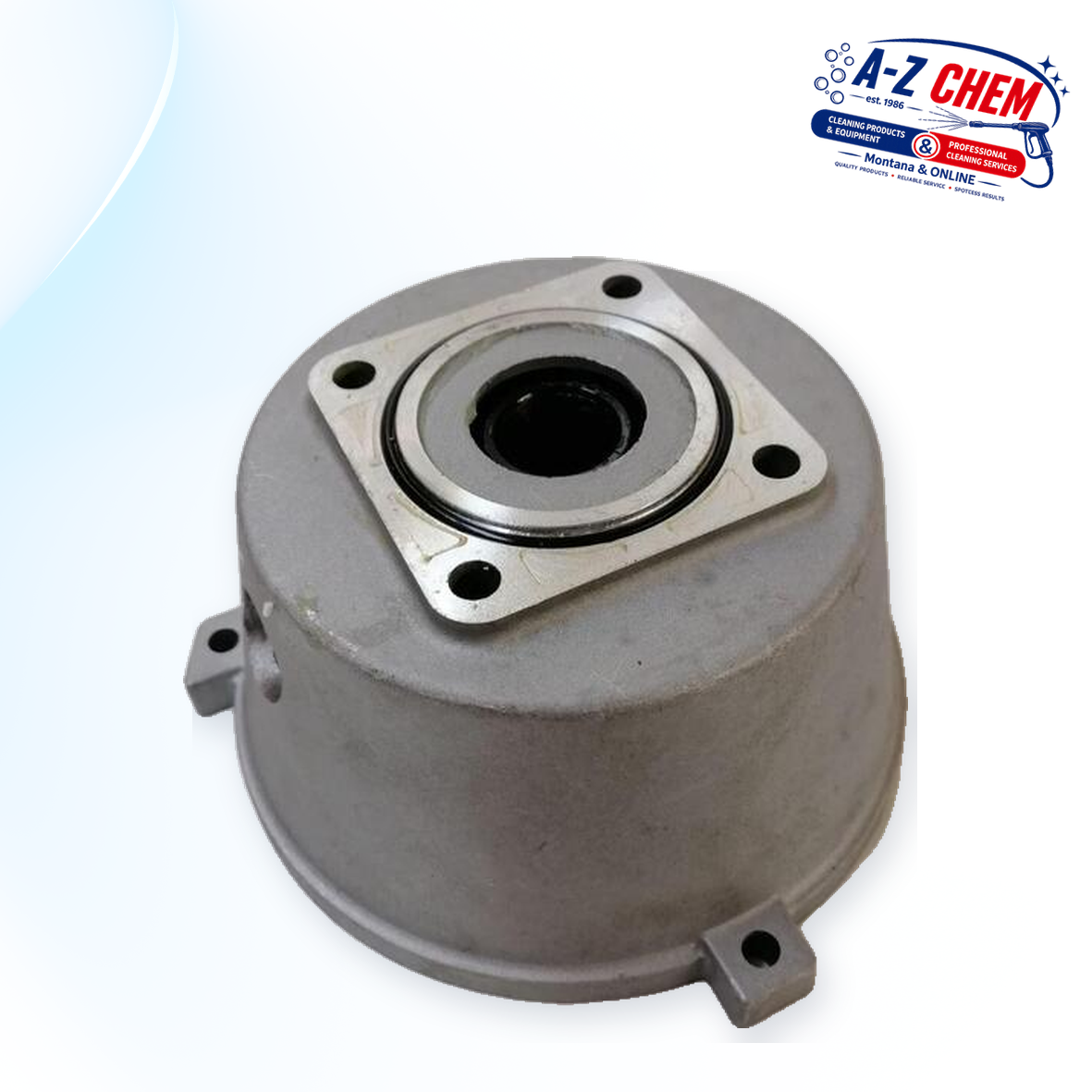 Flange for the 2.2kW and 3kW High-pressure Pumps - main product view - A-Z Chem South Africa