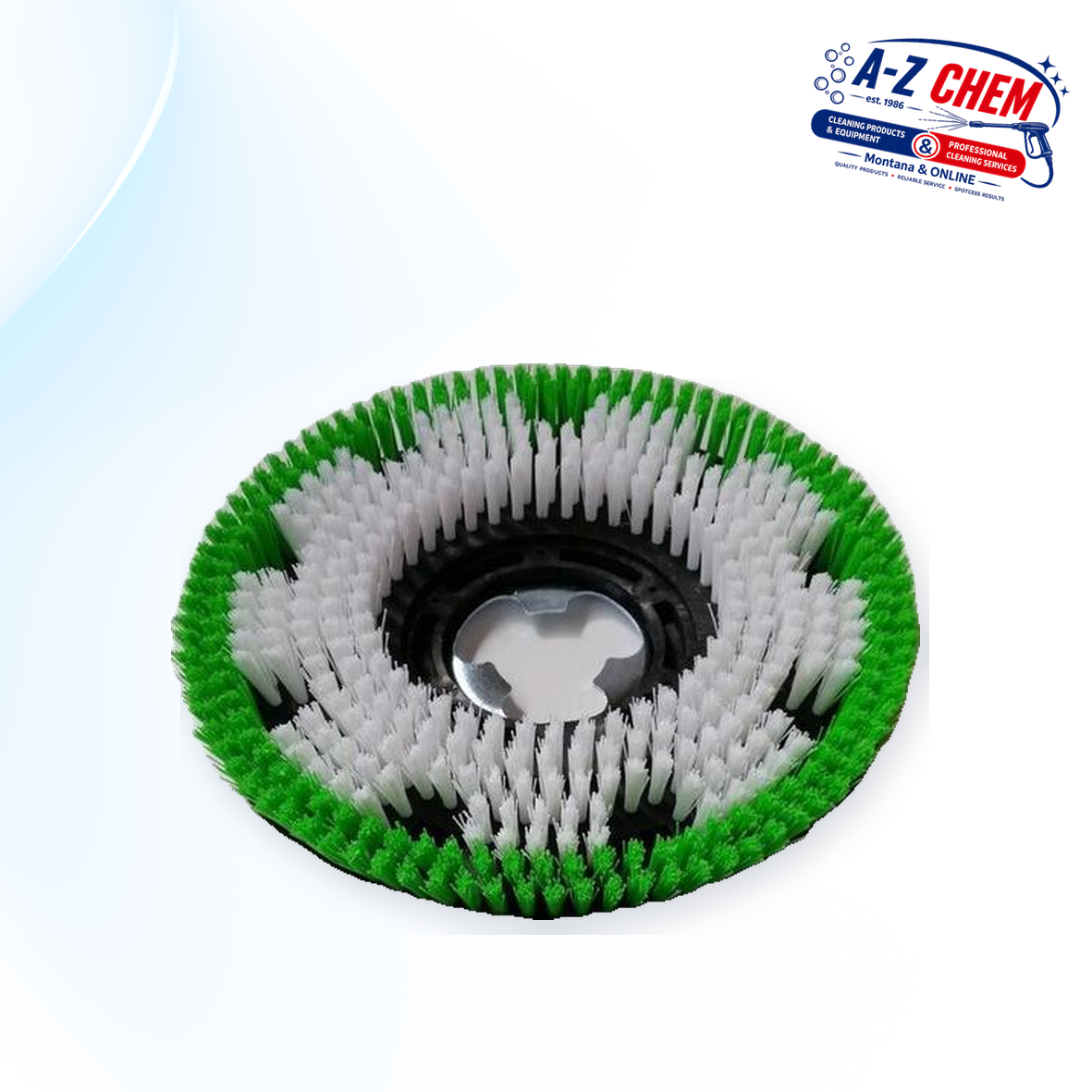 Floor Brush Metal Catchplate for the Rotary - product detail view 2 - A-Z Chem South Africa