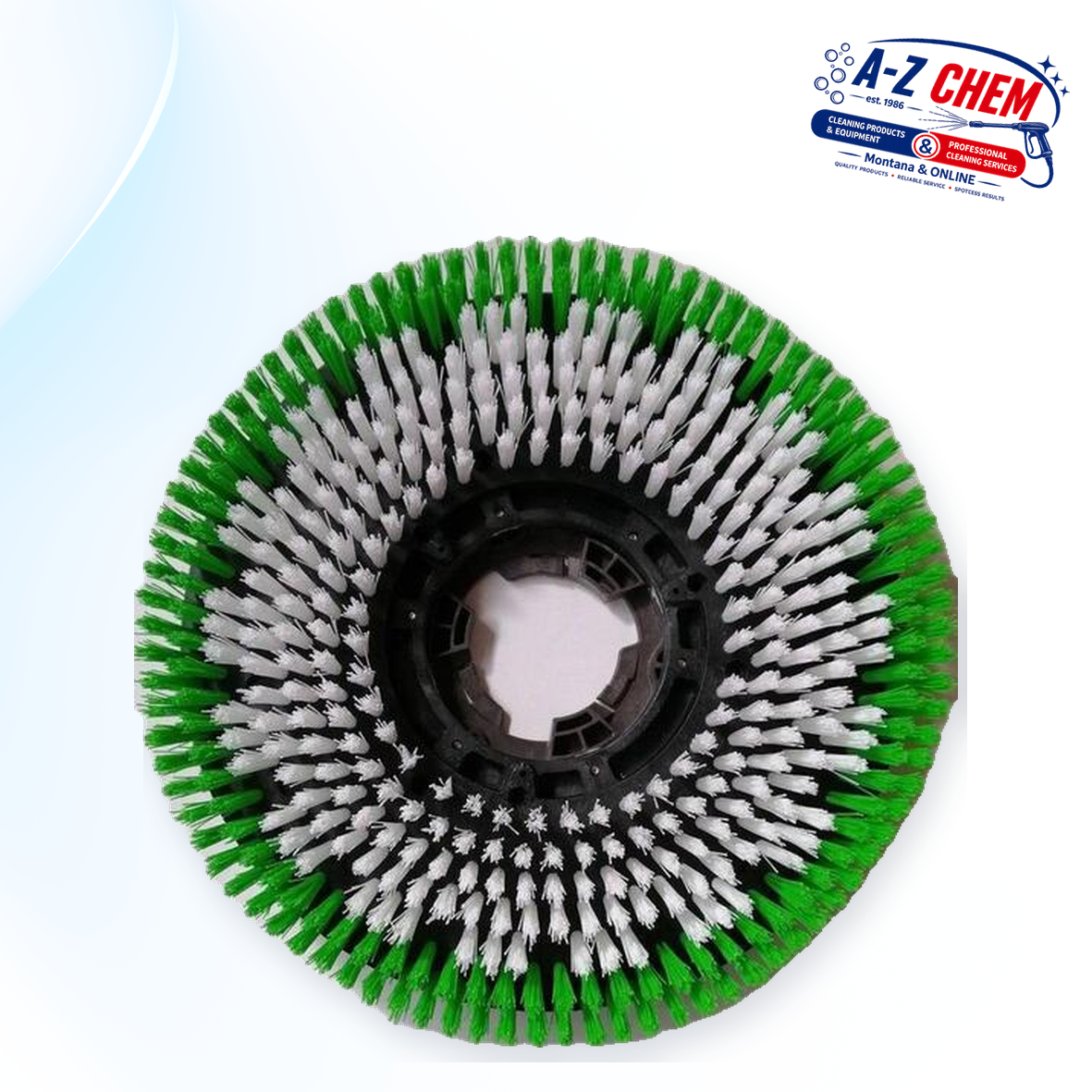 Floor Brush Plastic Catchplate for the Rotary - main product view - A-Z Chem South Africa