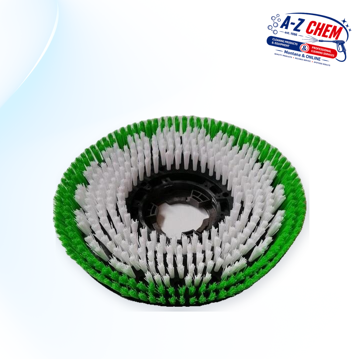 Floor Brush Plastic Catchplate for the Rotary - product detail view 2 - A-Z Chem South Africa