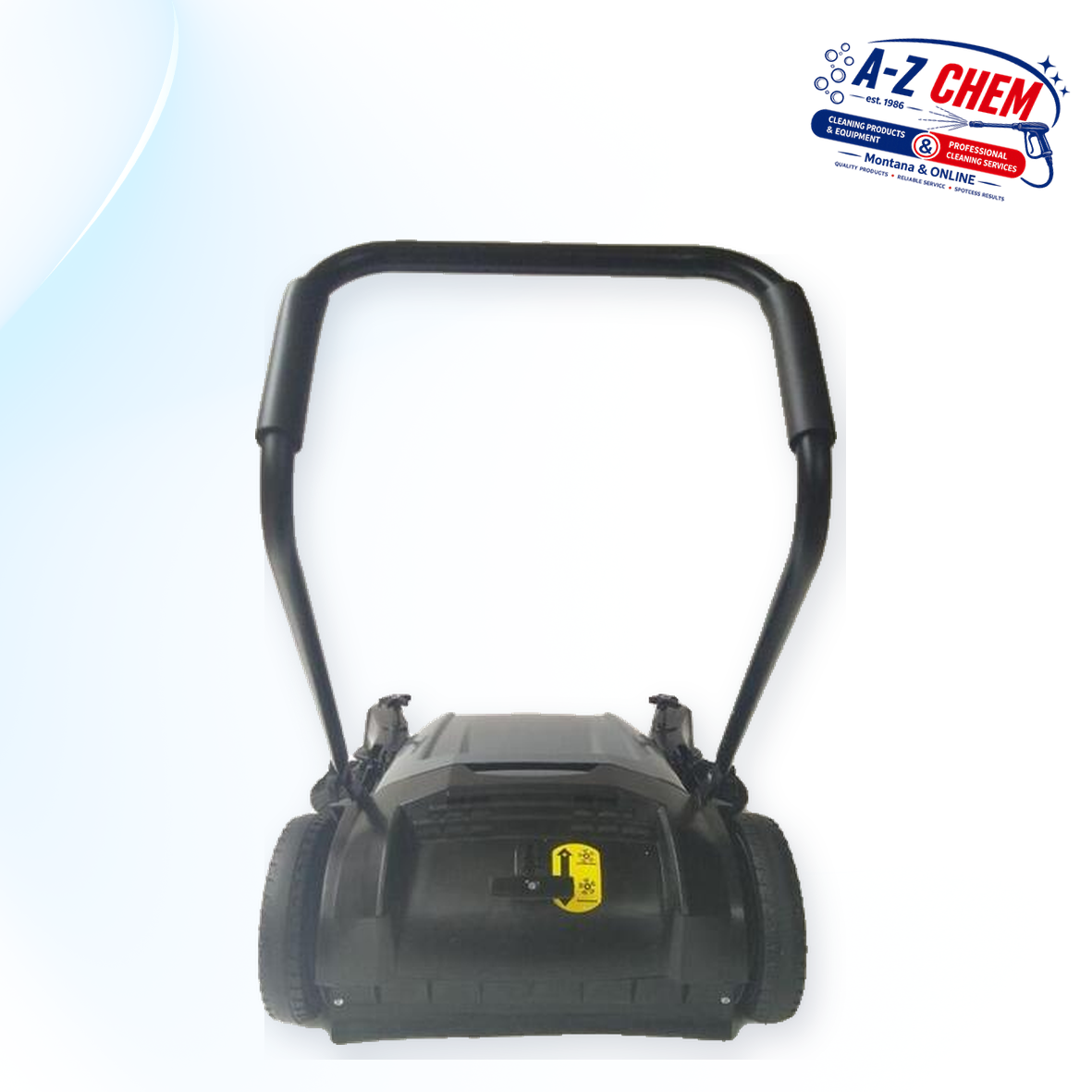Floor Sweeper with Side Brushes - product detail view 4 - A-Z Chem South Africa