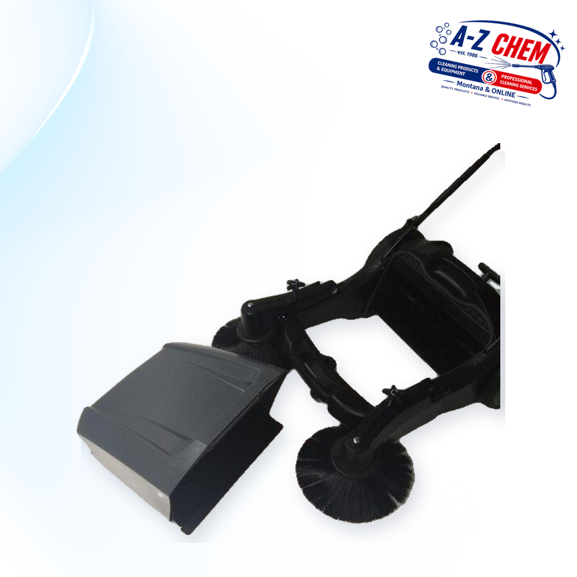 Floor Sweeper with Side Brushes - product detail view 11 - A-Z Chem South Africa