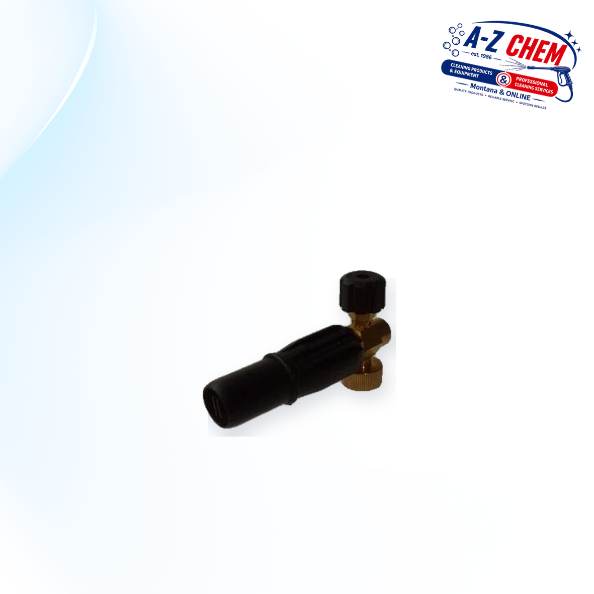 Foamer with Adjustable Inlet for the High Pressure - main product view - A-Z Chem South Africa