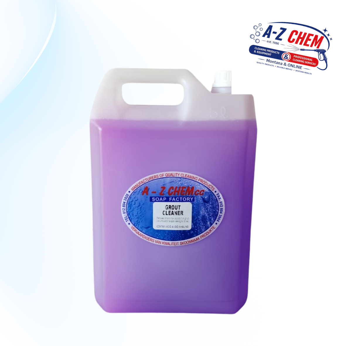 Grout Cleaner product view 2 from A-Z Chem South Africa