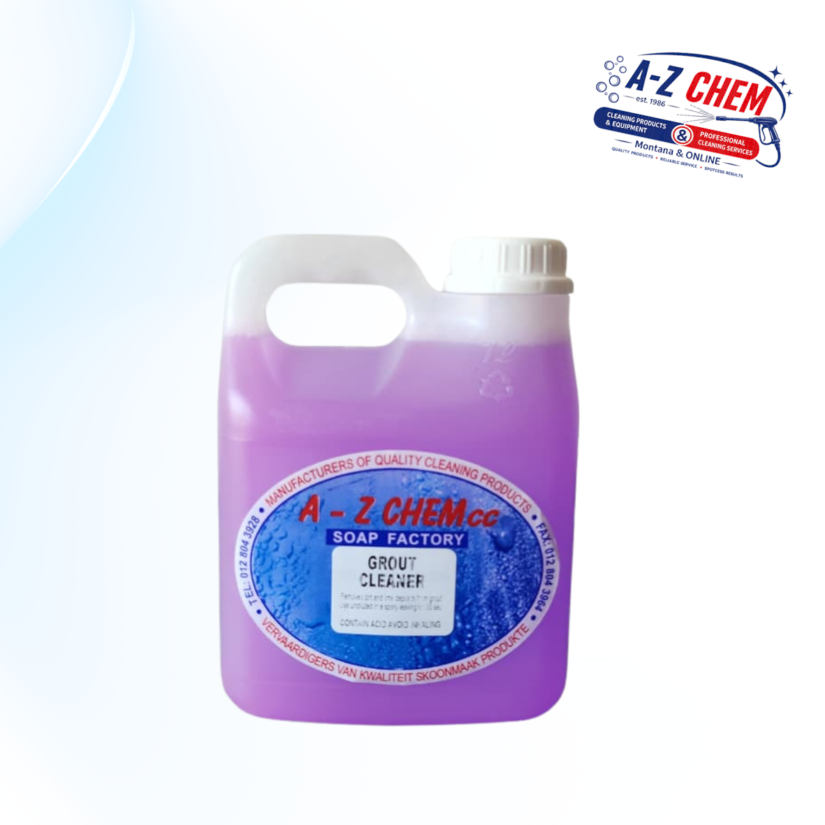 Grout Cleaner product view 3 from A-Z Chem South Africa
