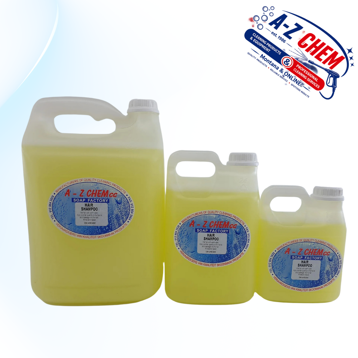 Hair Shampoo Pearl - product view 2 - A-Z Chem South Africa