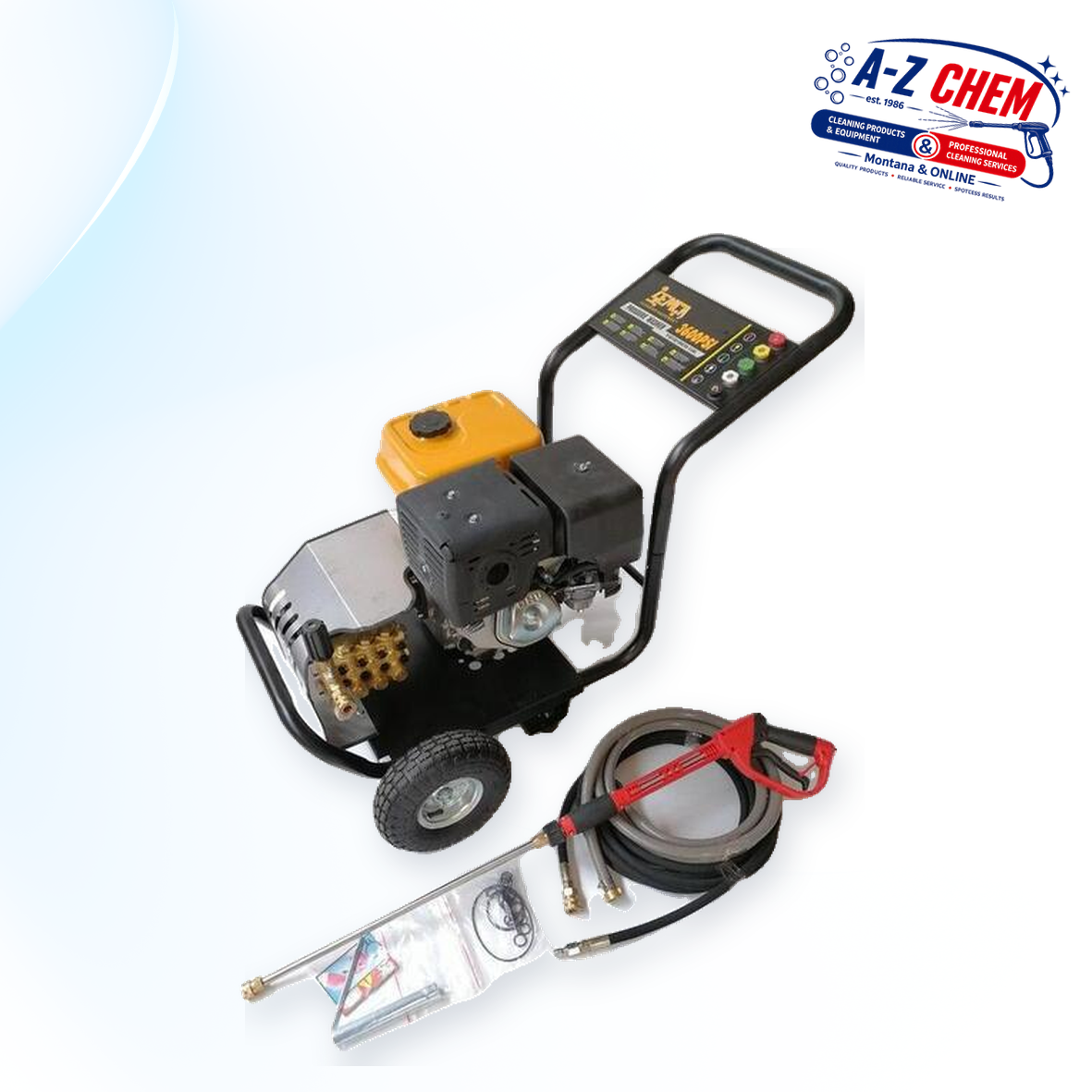 High Pressure 13 Horsepower Petrol - main product view - A-Z Chem South Africa