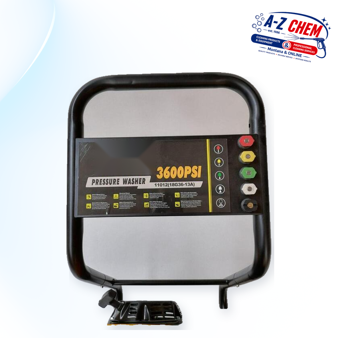 High Pressure 13 Horsepower Petrol - product detail view 7 - A-Z Chem South Africa