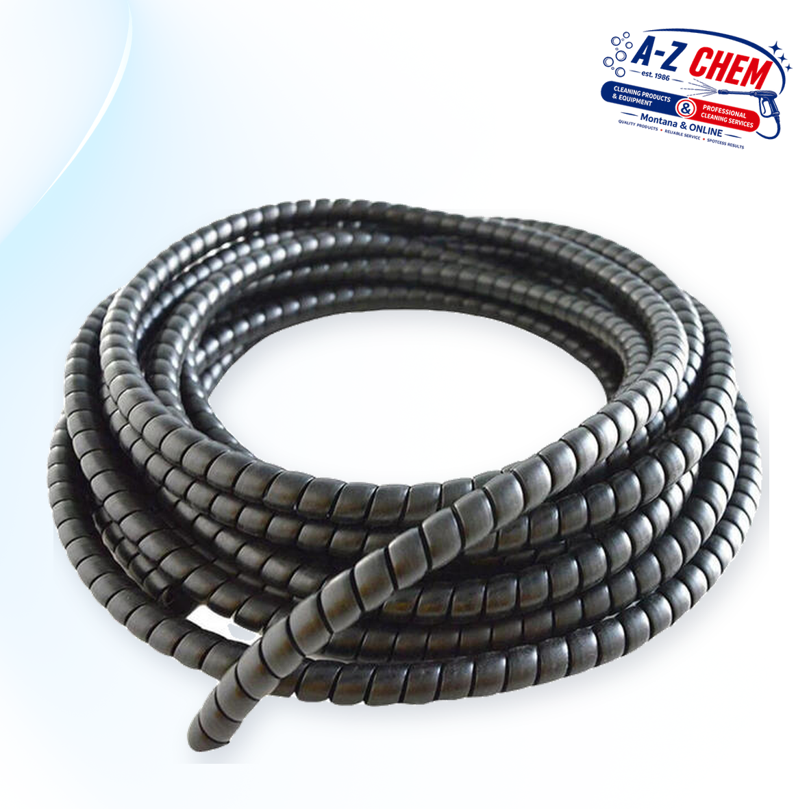 High Pressure Spiral Hose Guard 10m - main product view - A-Z Chem South Africa