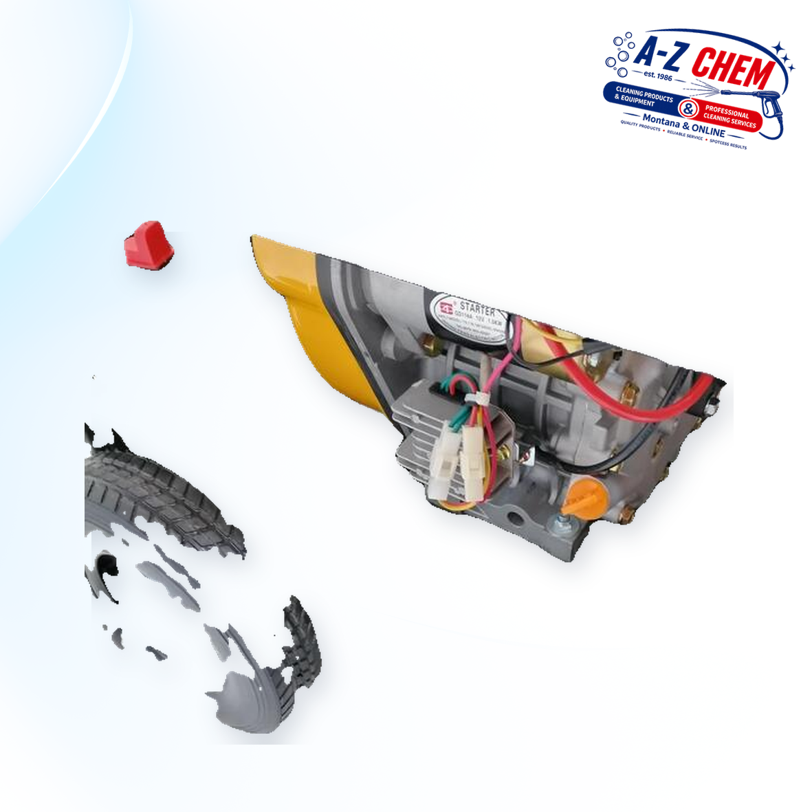 High Pressure Washer 10 Horsepower Diesel - product detail view 8 - A-Z Chem South Africa