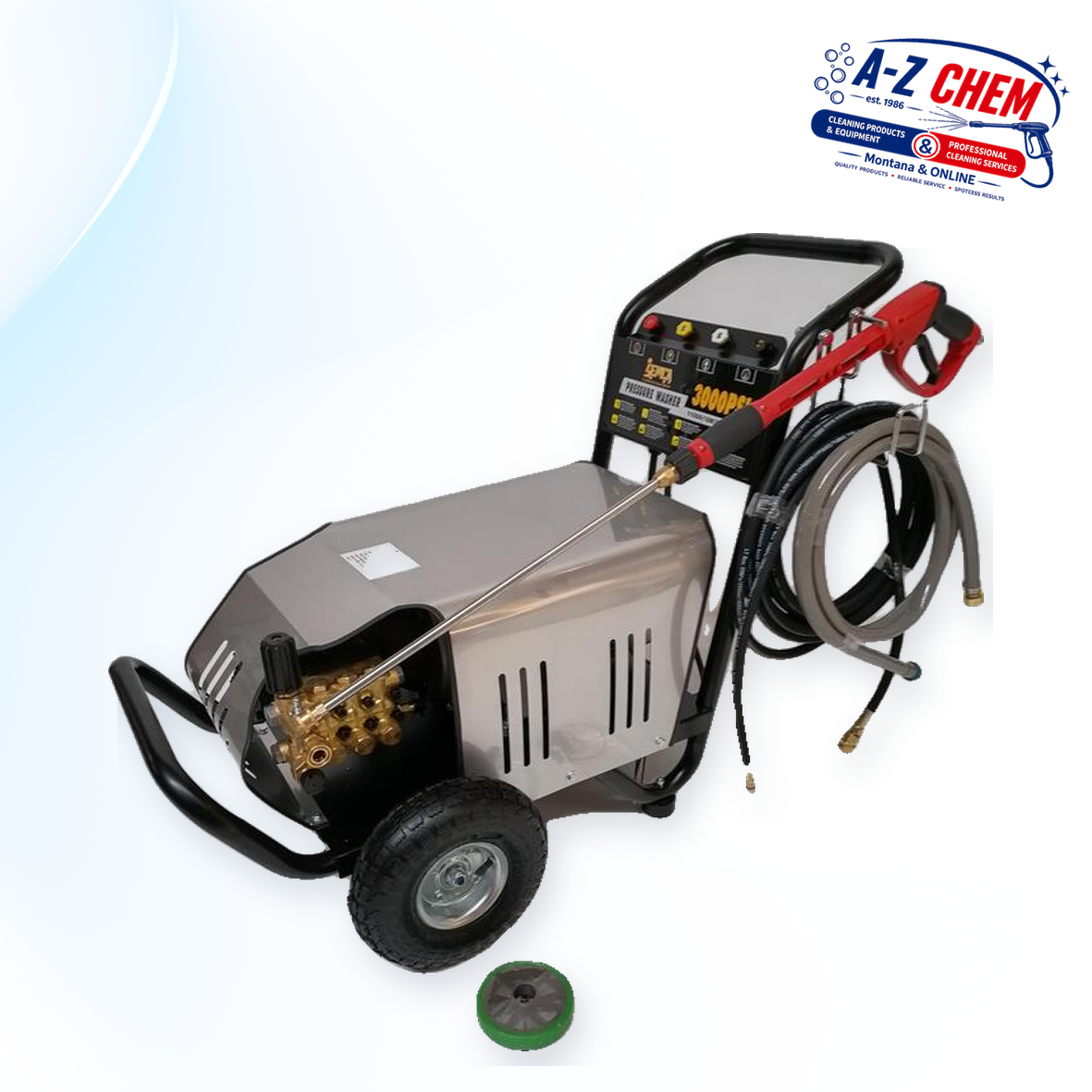 High Pressure Washer 380V 5.5kW - main product view - A-Z Chem South Africa