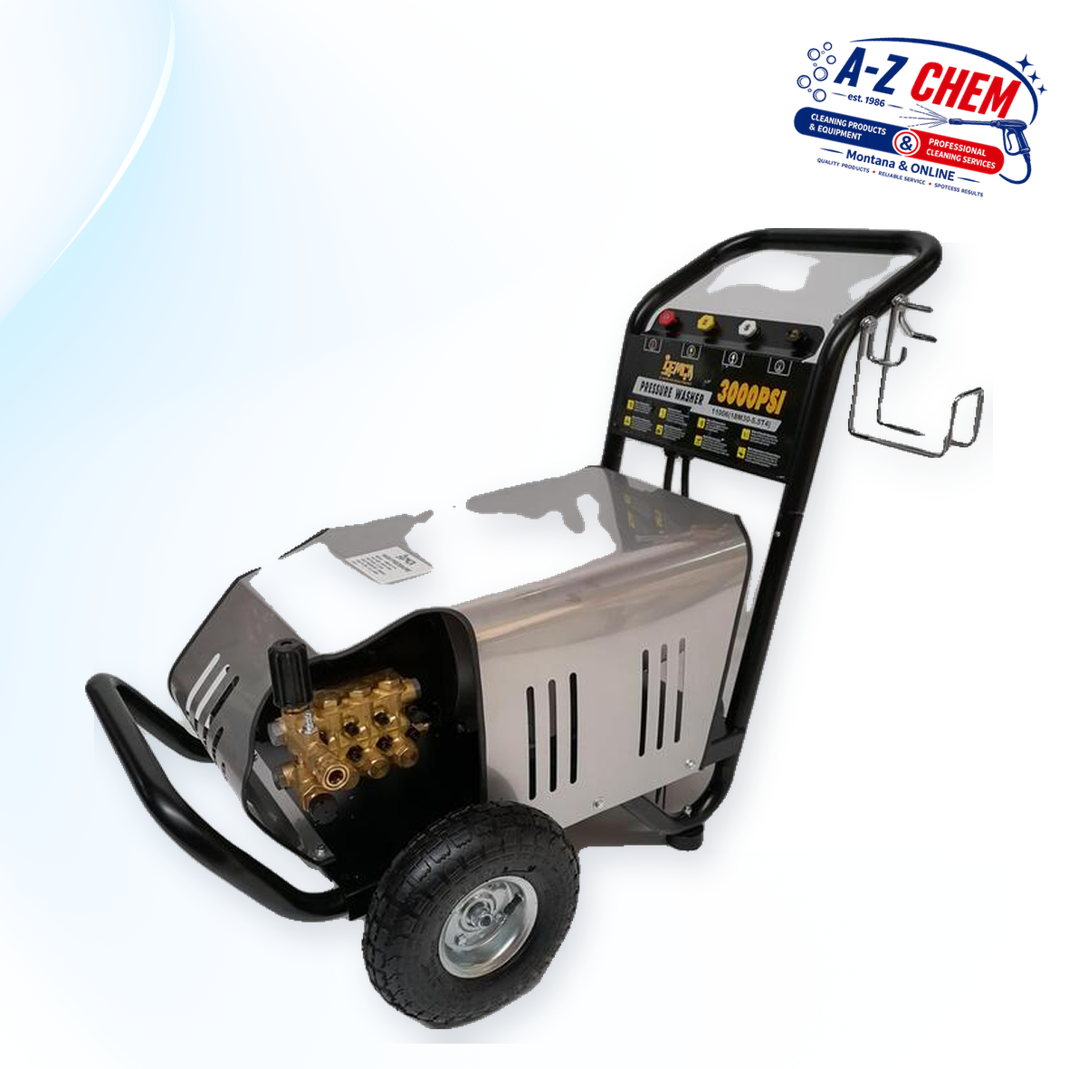 High Pressure Washer 380V 5.5kW - product detail view 7 - A-Z Chem South Africa