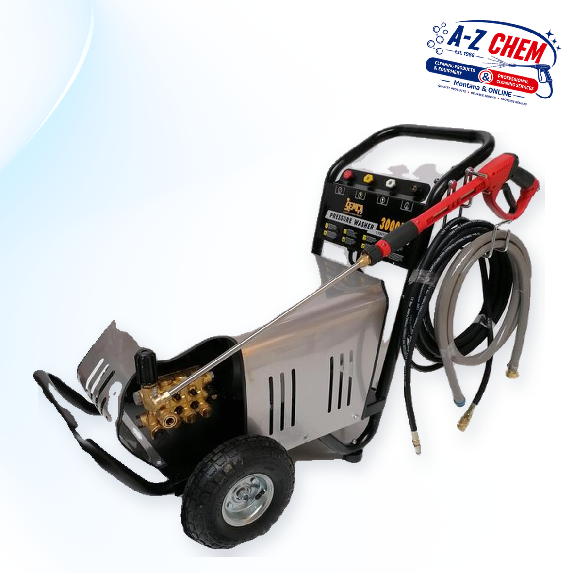 High Pressure Washer 380V 7.5kW - main product view - A-Z Chem South Africa