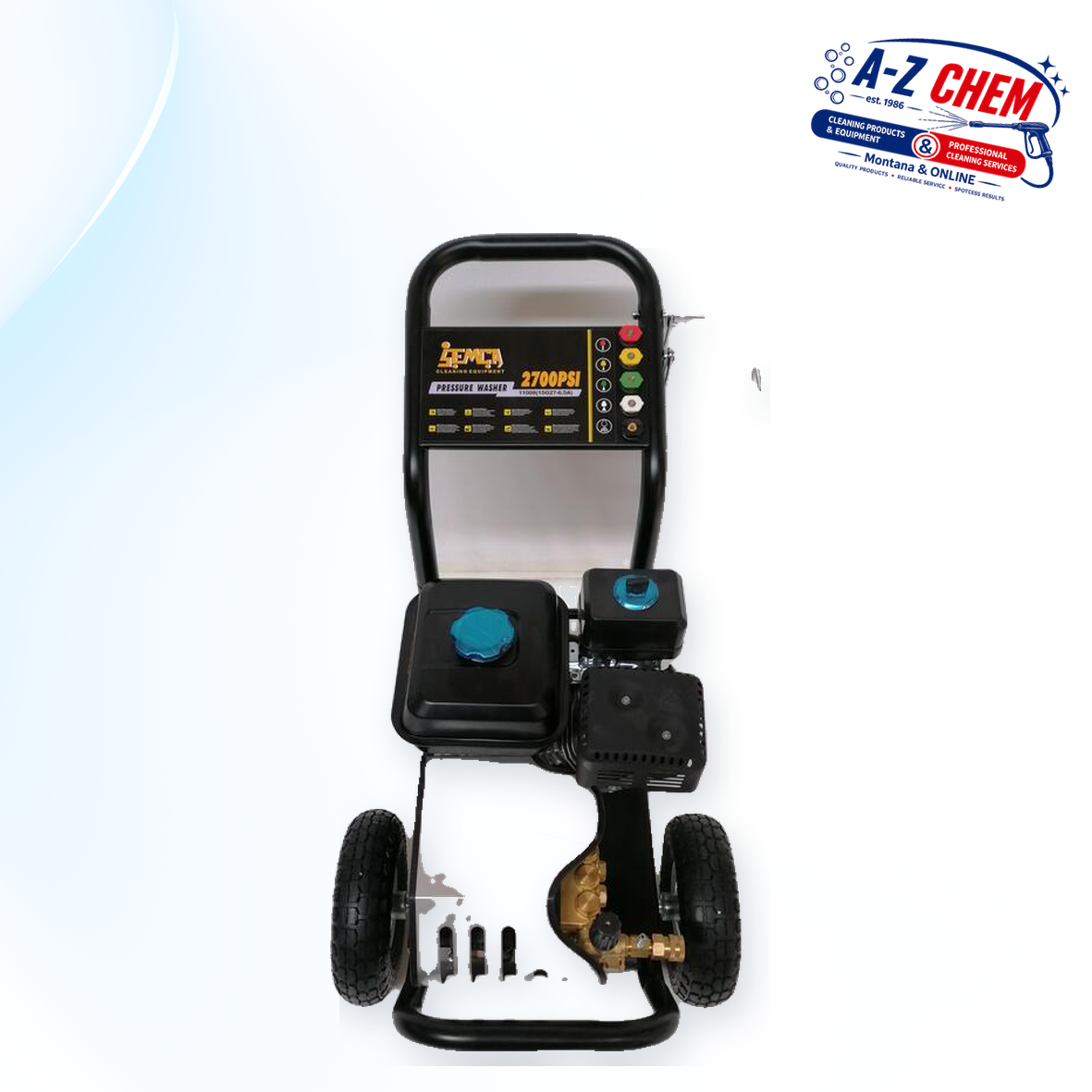 High Pressure Washer 6.5 Horsepower Petrol - product detail view 2 - A-Z Chem South Africa