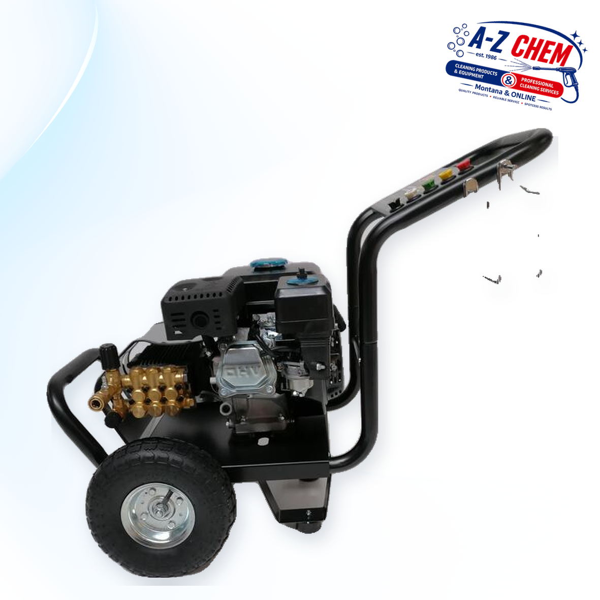 High Pressure Washer 6.5 Horsepower Petrol - product detail view 4 - A-Z Chem South Africa