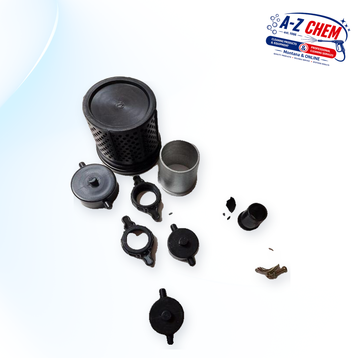 High-Pressure 75mm Water Pump Complete - product detail view 2 - A-Z Chem South Africa