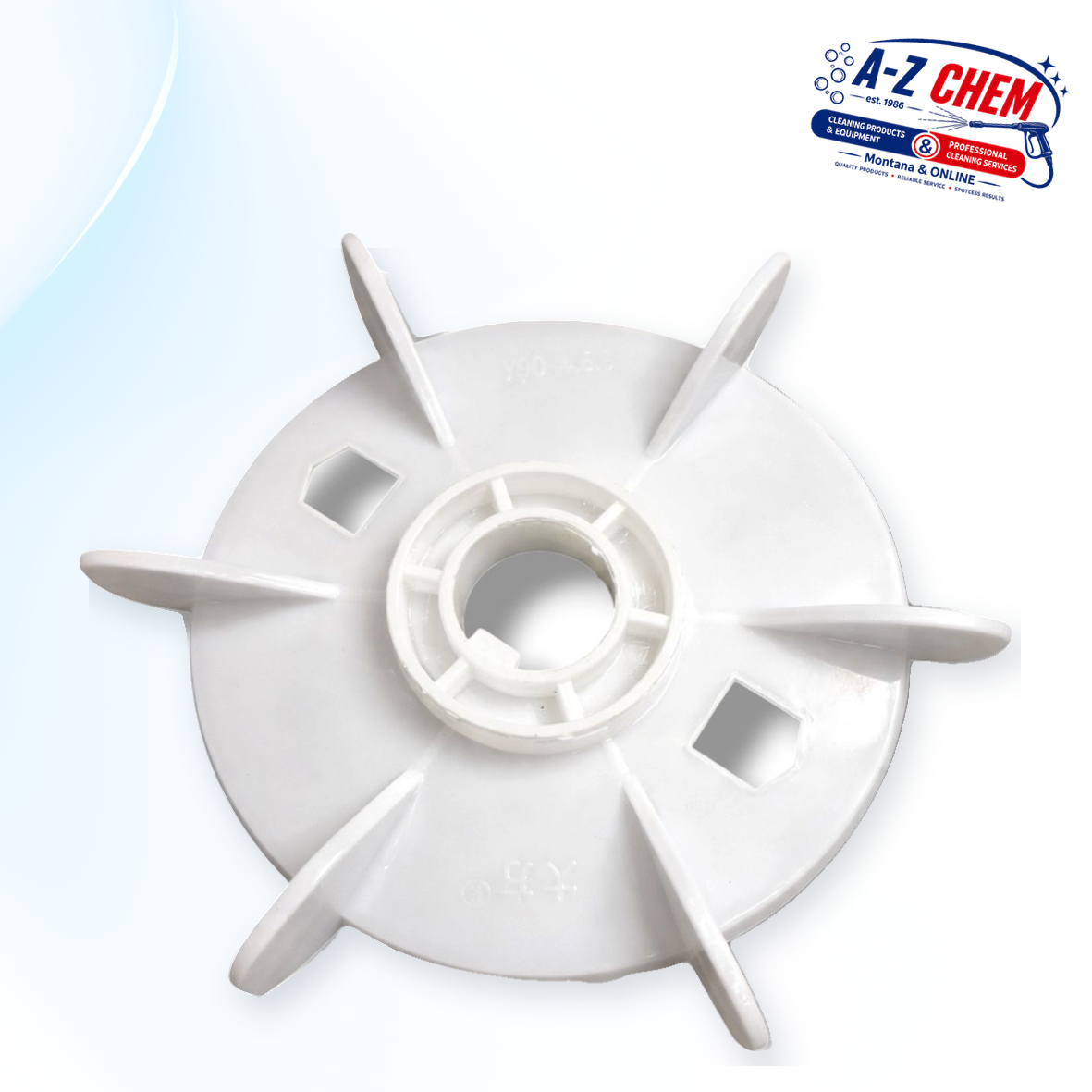 HP - MOTOR FAN 2.2kW / 3.0kW - High-Pressure Cleaner Part - product detail view 2 - A-Z Chem South Africa