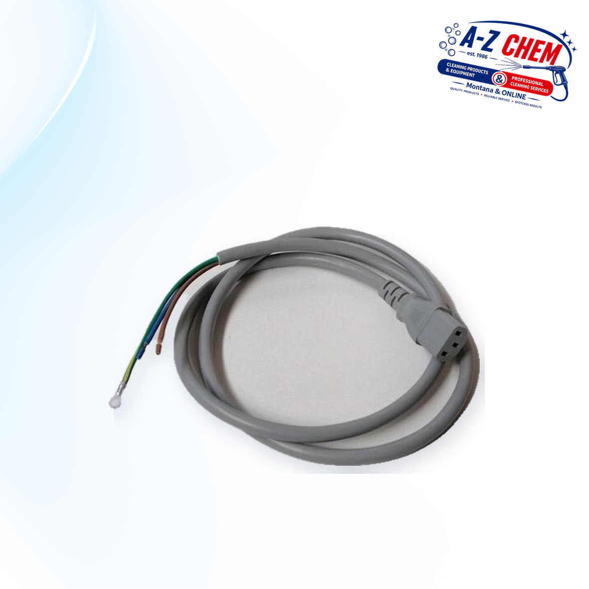 Interconnecting Cable and Plug for the Scrubbing Machine - Floor Cleaning Machine Part - main product view - A-Z Chem South Africa