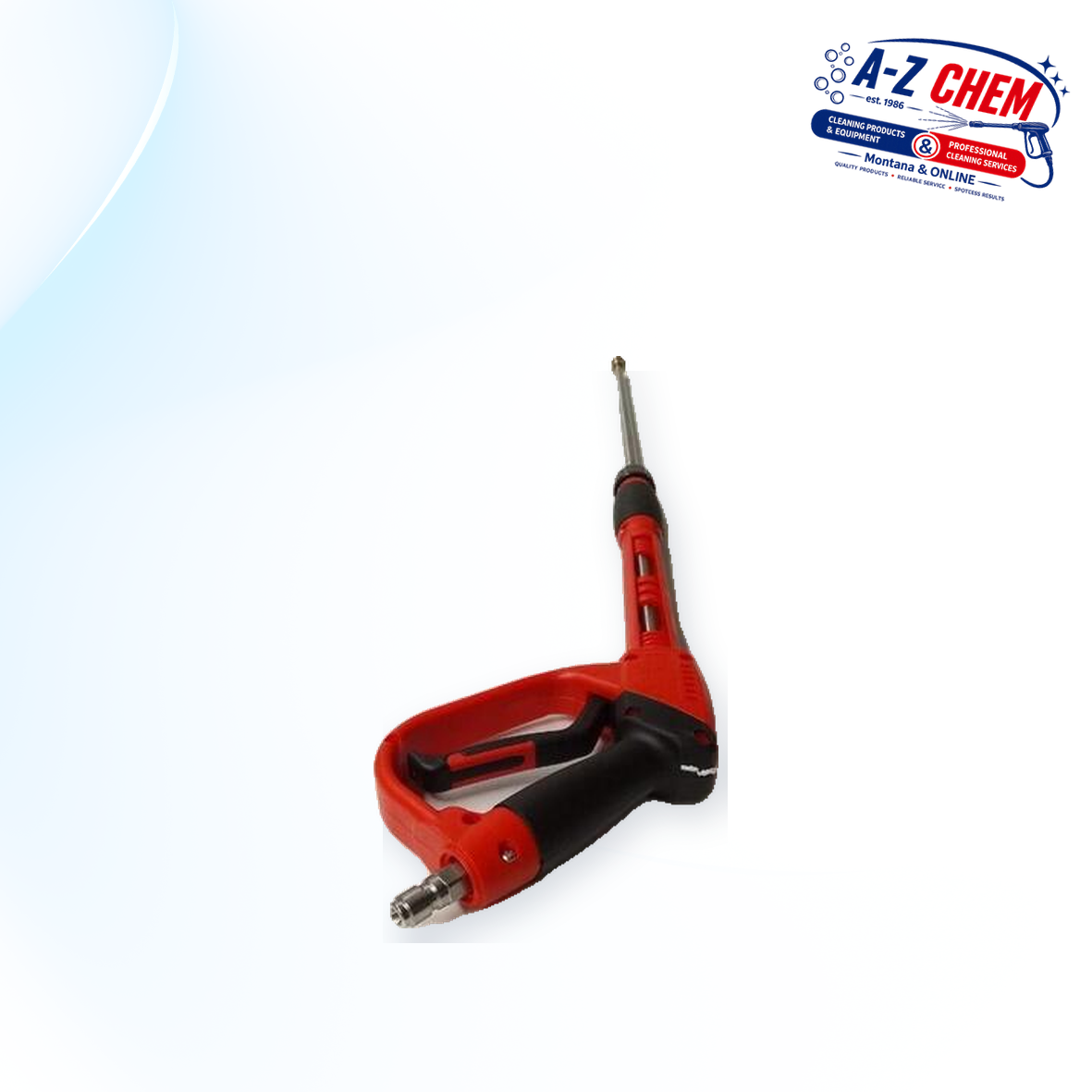 Long Gun for the Industrial High-Presure Washers - High-Pressure Cleaner Accessory - product detail view 2 - A-Z Chem South Africa