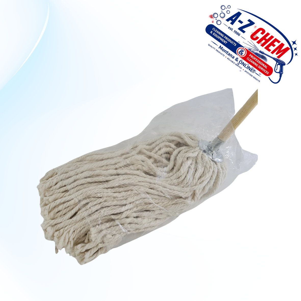 Long Hair Mop - product view 3 - A-Z Chem South Africa