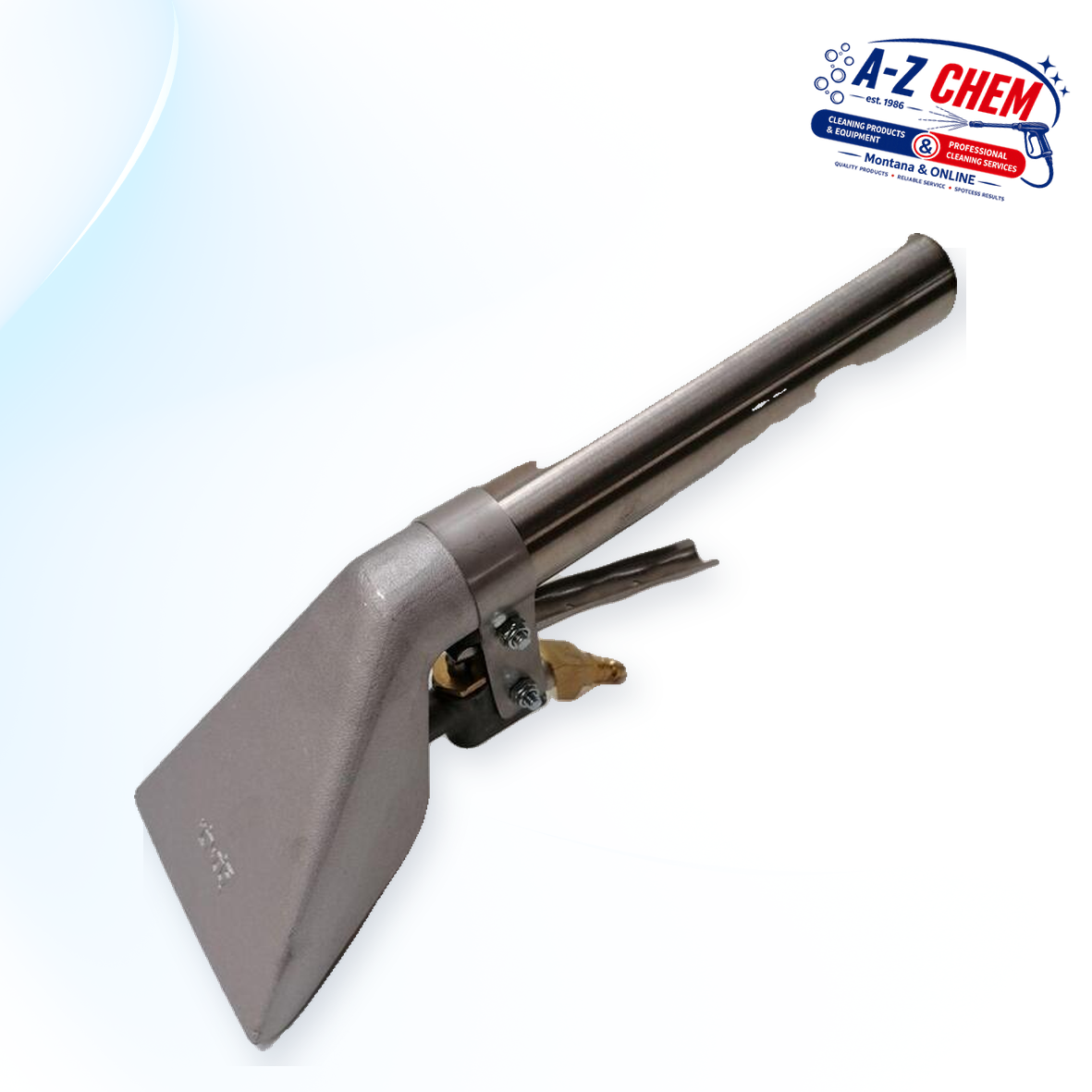 Metal Hand Tool with Trigger for Carpet Cleaning Machine - main product view - A-Z Chem South Africa