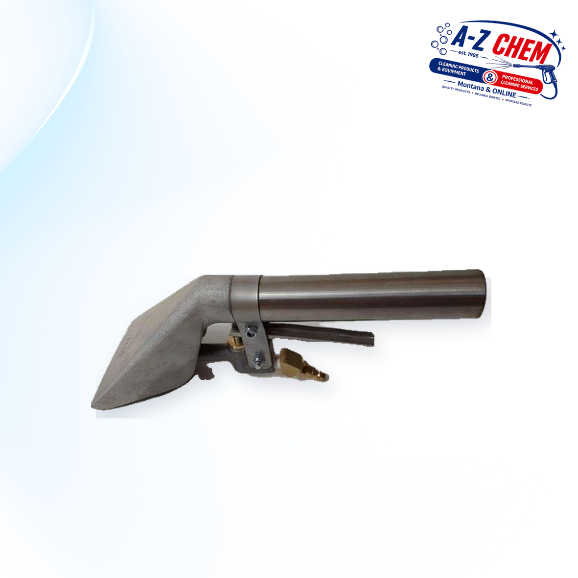 Metal Hand Tool with Trigger for Carpet Cleaning Machine - product detail view 3 - A-Z Chem South Africa