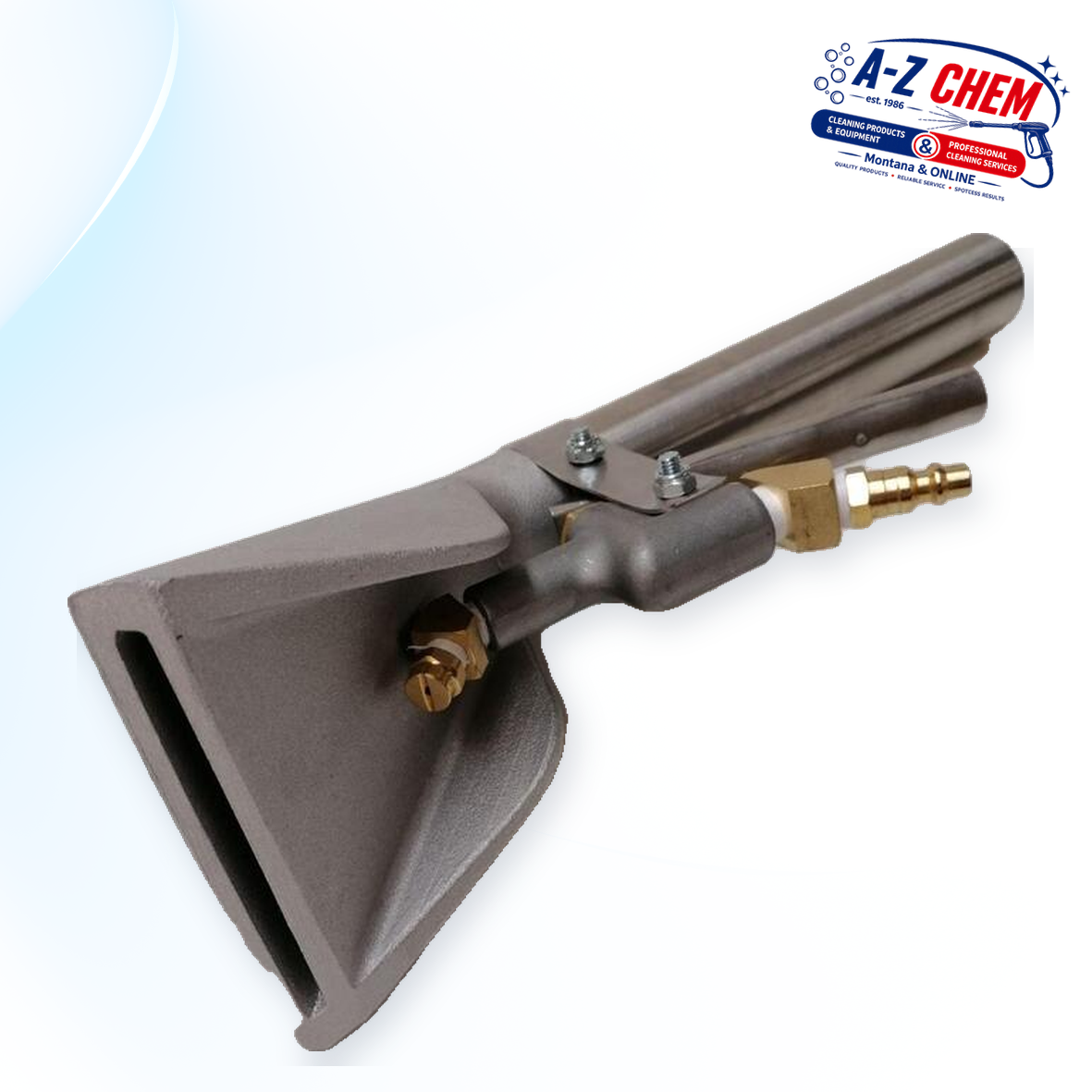 Metal Hand Tool with Trigger for Carpet Cleaning Machine - product detail view 4 - A-Z Chem South Africa