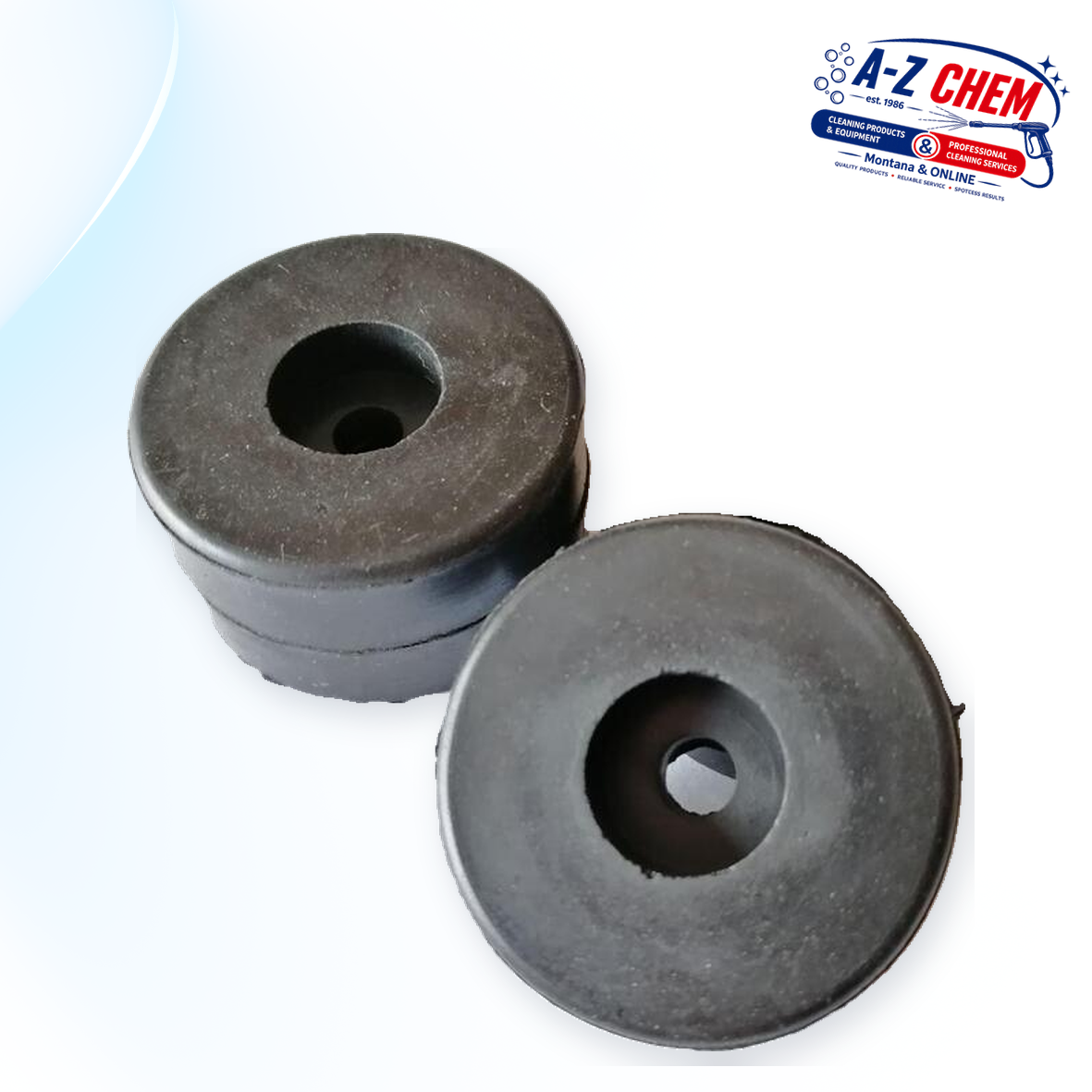 Mounting Rubbers in a Set of 4 for the High-pressure Washers - product detail view 2 - A-Z Chem South Africa