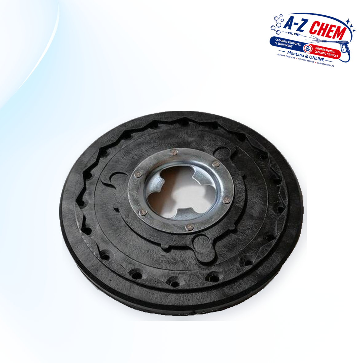 Pad Drive Metal Catchplate for the Rotary - Floor Cleaning Machine Accessory - product detail view 3 - A-Z Chem South Africa