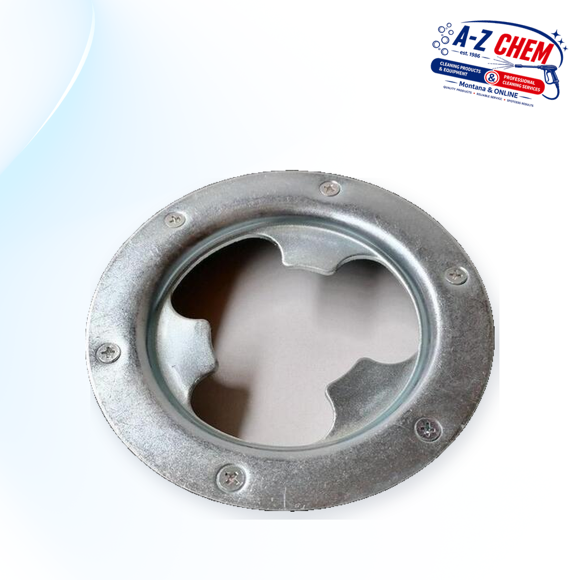Pad Drive Metal Catchplate with Velcro for Rotary 425 - Floor Cleaning Machine Accessory - product detail view 5 - A-Z Chem South Africa